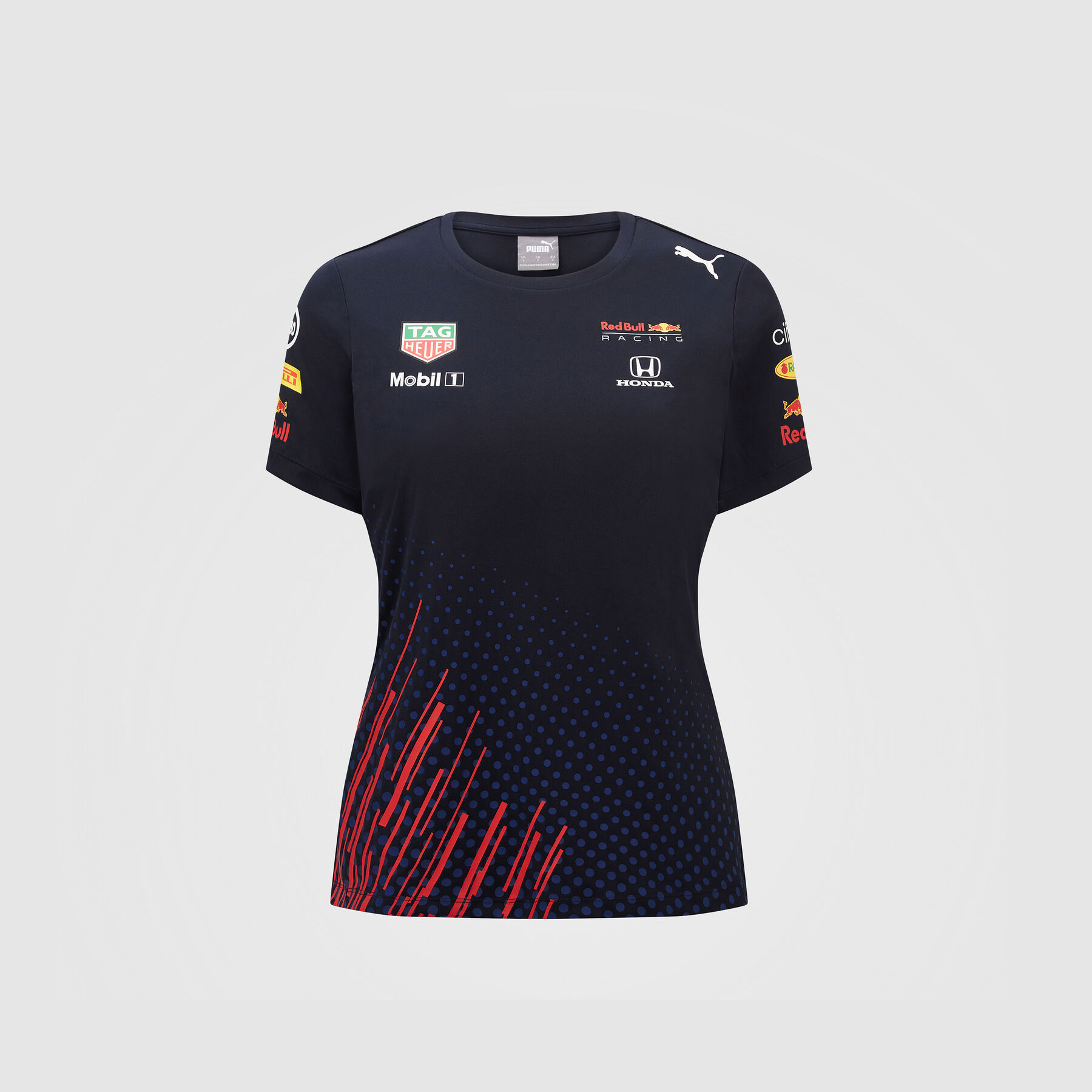 Womens 2021 Team T Shirt Red Bull Racing Fuel For Fans